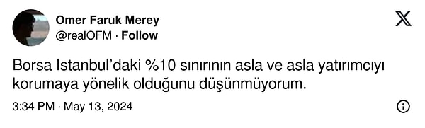 Çok kısa sürede çok kazandığı yönünde övgüsü olanlara karşı uyarmak da bir görev sayılabilir.