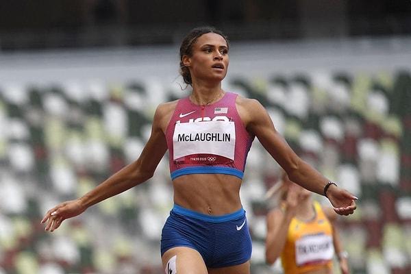 6. ABD'li atlet Sydney Mclaughlin, kadınlar 400 metre engelli yarışında gerçek bir şov yaptı!