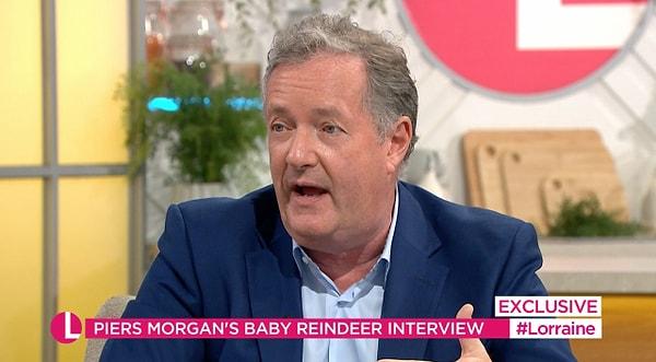 ITV'nin Lorraine programına katılan gazeteci Piers Morgan ise Harvey ile yaptığı röportaj için dikkat çeken değerlendirmelerde bulundu. Morgan açıklamasında,