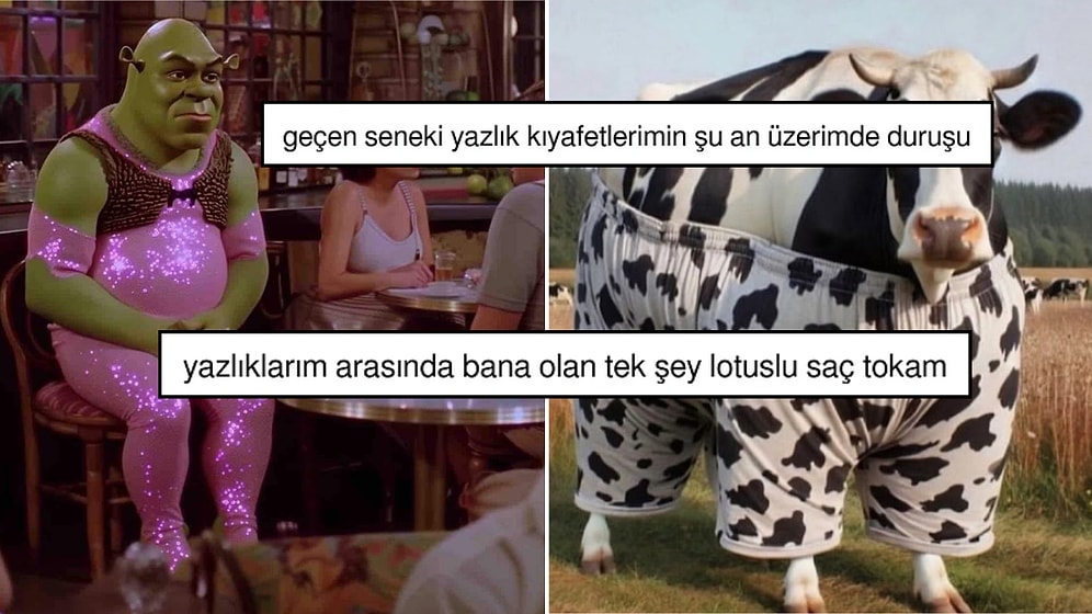 Geçen Seneki Yazlık Kıyafetlerinin İçine Sığamayanlardan Kahkaha Attıran Betimlemeler