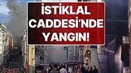 İstiklal Caddesi'nde Yangın: Çok Sayıda İtfaiye Ekibi Bölgeye Sevk Edildi