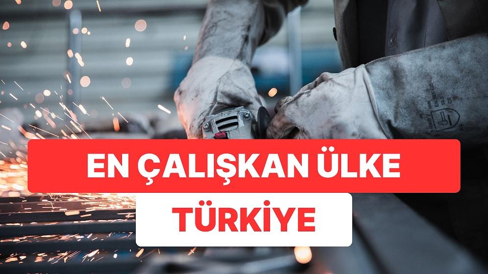 Avrupa'nın En Çalışkan Ülkesi Türkiye, Çalışma Süreleri Uzunluğunda Lider Oldu