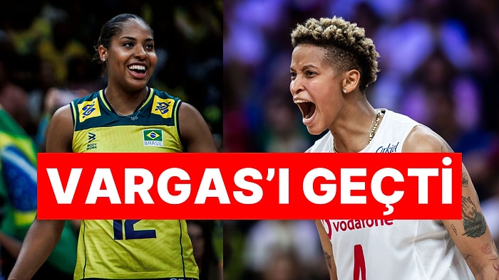 Fenerbahçe'nin Brezilyalı Voleybolcusu Ana Cristina'dan Servis Hızı Rekoru!