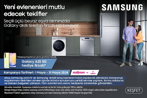 Evini Samsung'la kur!