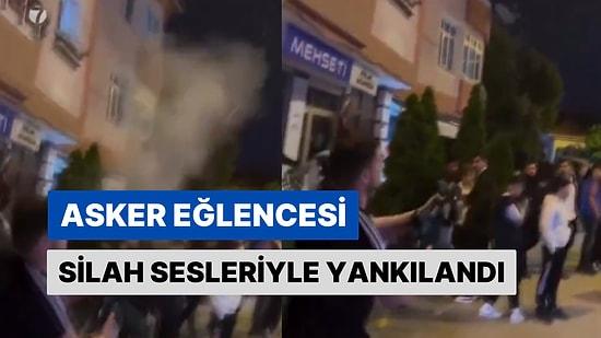 İstanbul'da Bir Asker Eğlencesinde Uzun Namlulu Silahlarla Havaya Ateş Açıldı!