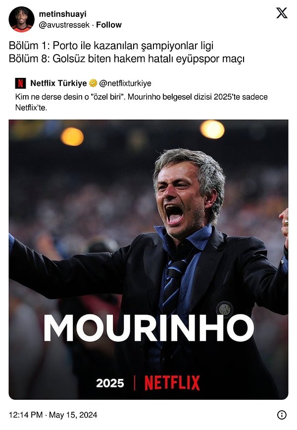 2. Süper Lig'in Mourinho ile bir başka olacağı kesin.