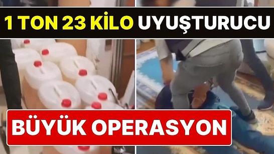 İçişleri Bakanı Ali Yerlikaya Uyuşturucu Operasyonunu Duyurdu: 1 Ton 23 Kilo Uyuşturucu Madde Yakalandı
