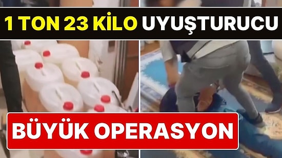 İçişleri Bakanı Ali Yerlikaya Uyuşturucu Operasyonunu Duyurdu: 1 Ton 23 Kilo Uyuşturucu Madde Yakalandı