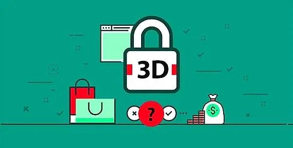 "Three-Domain Secure" anlamına gelen 3D Secure, online alışverişlerde yaşanabilecek sorunları ortadan kaldırmaya yönelik kullanılır.