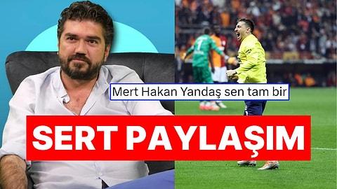 Rasim Ozan Kütahyalı Fenerbahçeli Futbolcu Mert Hakan Yandaş'a Ağır Sözler Söyledi!