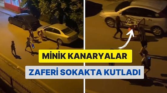 Fenerbahçe'nin Galibiyet Kutlamalarına Minik Taraftarlar Hande Yener Eşliğinde Böyle Katıldı!