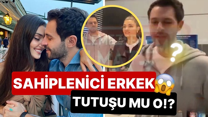 Bugünleri de Gördük: Hande Erçel Muhabirlerden Rahatsız Olunca Devreye Beyaz Atlı Prensi Hakan Sabancı Girdi!