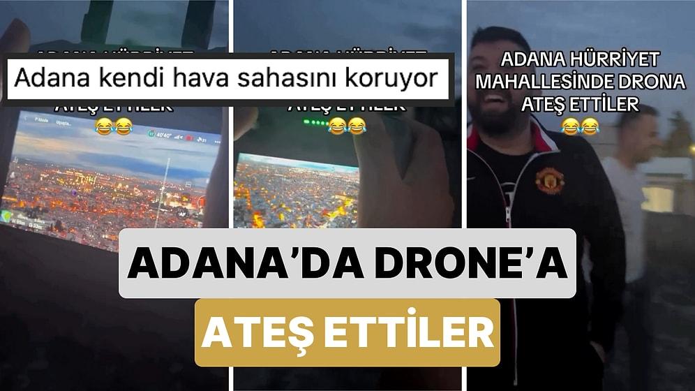 Güneş'e Ateş Eden 'Drone'u Affeder mi? Adana'da Gençlerin Uçurduğu Drone'a Ateş Ettiler