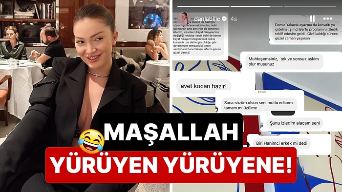 Yükselen Yükselene: Hanımcı Erkekleri Seksi Bulduğunu Söyleyen Danla Bilic'in Talipleri DM Kutusuna Koştu!