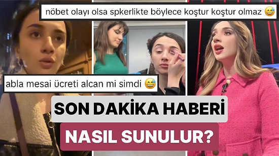 Bir Haber Spikeri Mesai Saati Dışında Sunması Gereken Son Dakika Haberine Nasıl Yetiştiğini Paylaştı