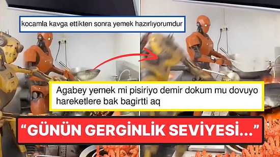 Yapay Zeka Programıyla Üretilen Aşçı Robotların Gerginlik Seviyesi Goygoycuların Diline Fena Düştü