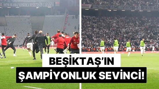 Beşiktaş’a Ziraat Türkiye Kupası’nı Kazandıran Golün Sevincinin Yaşandığı Anlar