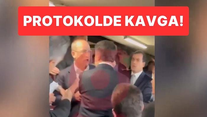 Protokolde Kavga: TOKİ Başkanı ile Beşiktaş Başkanı Arasında İtişme Yaşandı