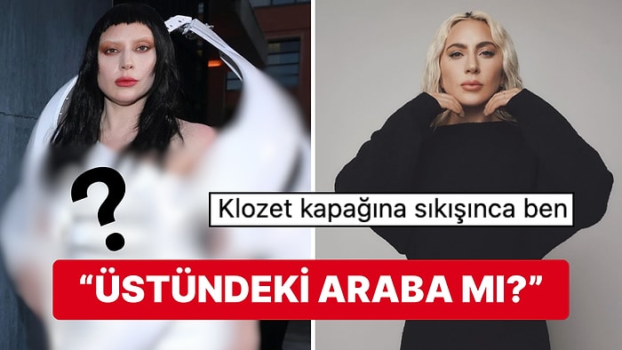 Her Kıyafetiyle Gündeme Bomba Gibi Oturan Lady Gaga'nın Araba Parçası Kılıklı Kıyafeti Alay Konusu Oldu