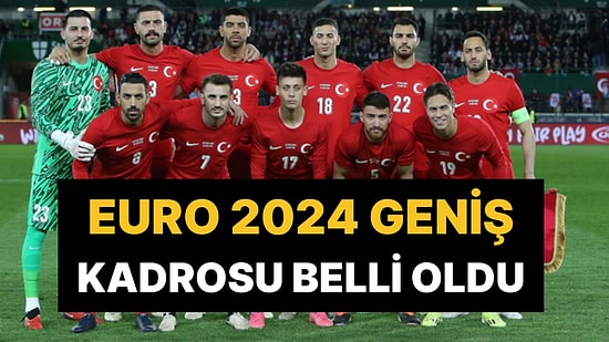 Avrupa Futbol Şampiyonası Kadrosu Belli Oldu