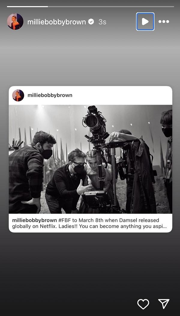 Millie Bobby Brown film çekimlerine başladı.