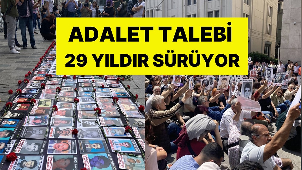 Cumartesi Anneleri 1000'inci Haftada Galatasaray Meydanı'nda: Siyasi Partilerden Temsilciler de Katıldı