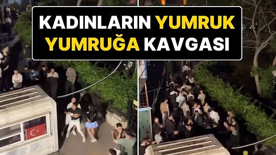 Beyoğlu'nda Kadınlar Arasında Yumruklu Kavga