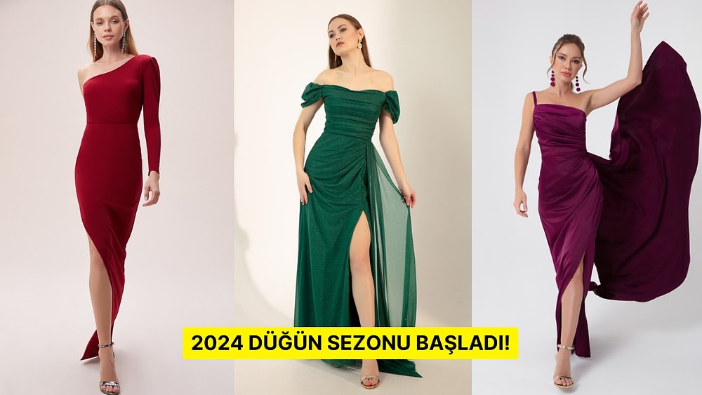 2024 Düğünlerinin Yıldızı Olacak Birbirinden Güzel Nedime Elbiseleri