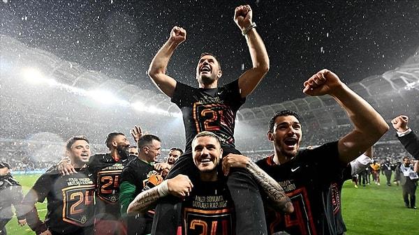 Trendyol Lig’in 38. haftasında deplasmanda Konyaspor’u 3-1’lik skorla mağlup eden Galatasaray, 24. şampiyonluğunu ilan etti.