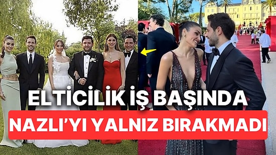 Hande Erçel Müstakbel Eltisi Nazlı Sabancı'yı Yalnız Bırakmayarak Kardeşinin Düğününe Katıldı!