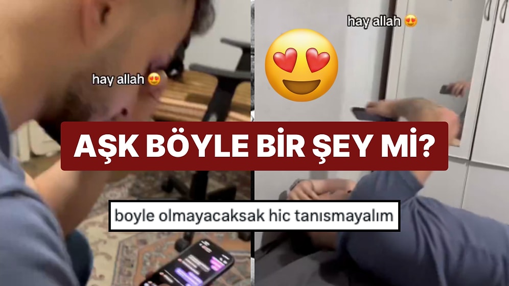Sevgilisini Gören Gencin Verdiği Tepki "Aşk Böyle Bir Şey mi?" Dedirtti