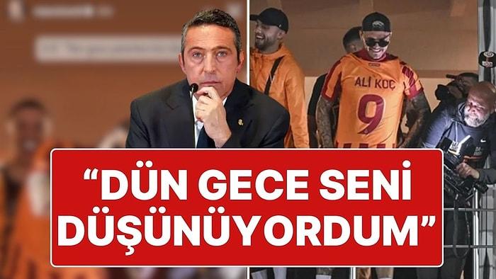 Galatasaraylı Mauro Icardi’den Fenerbahçe Başkanı Ali Koç Hakkında Yeni Paylaşım