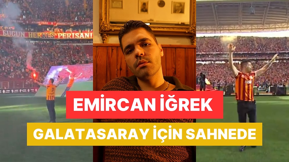 Hem Üçlü Çektirdi Hem de Meşaleyi Yaktı: Şampiyon Takım İçin Emircan İğrek Sahnede!