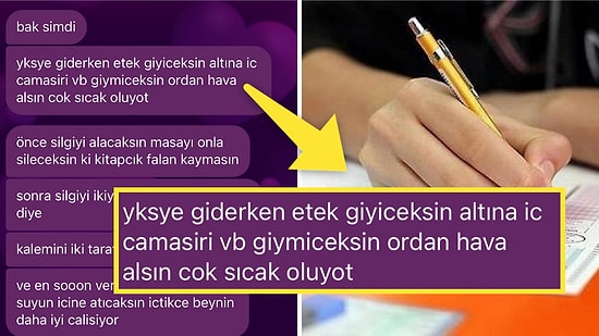 YKS 700'üncüsü Arkadaşından Aldığı Bi' İlginç Sınav Tavsiyesini Paylaşan Twitter (X) Kullanıcısı