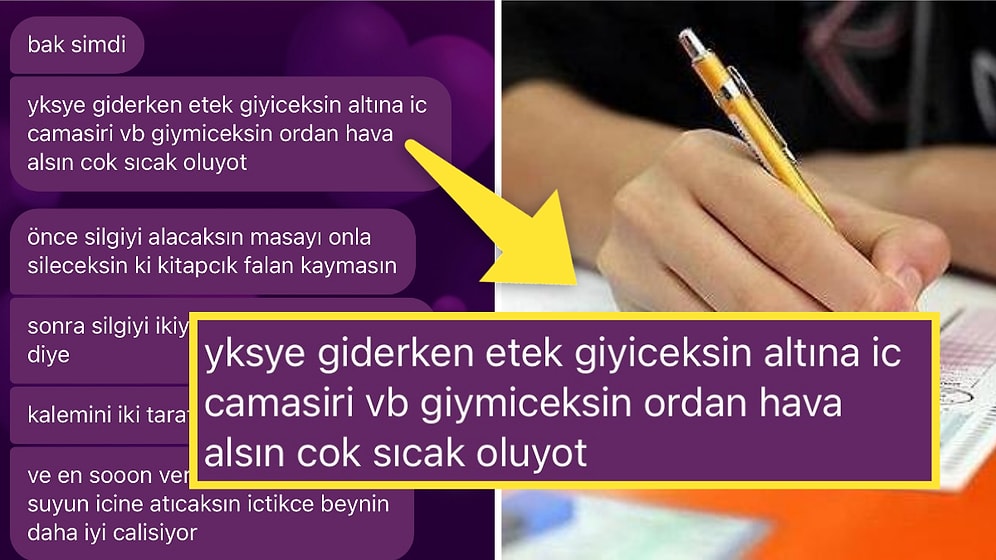 YKS 700'üncüsü Arkadaşından Aldığı Bi' İlginç Sınav Tavsiyesini Paylaşan Twitter (X) Kullanıcısı