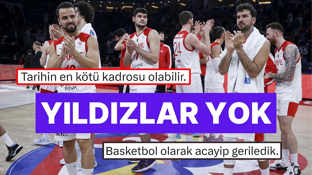 Eksik Çok! A Milli Erkek Basketbol Takımı'nın 2024 Kamp Kadrosu Belli Oldu