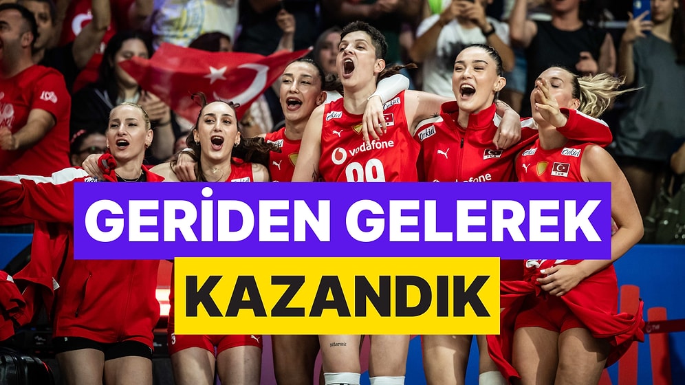 İkinci Haftaya Galibiyetle Başladık! Filenin Sultanları Milletler Ligi'nde Almanya'yı 3-1'le Geçti