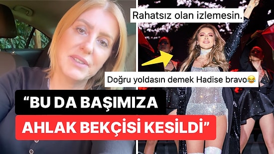 Sevda Türküsev Mayoyla 10. Yıl Marşı'nı Okuyan Hadise'ye Ahkam Kesmek İsterken Tepkilerin Odağı Oldu!