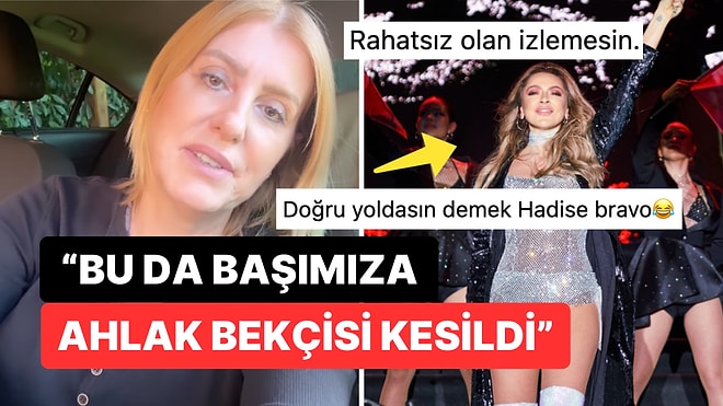Sevda Türküsev Mayoyla 10. Yıl Marşı'nı Okuyan Hadise'ye Ahkam Kesmek İsterken Tepkilerin Odağı Oldu!