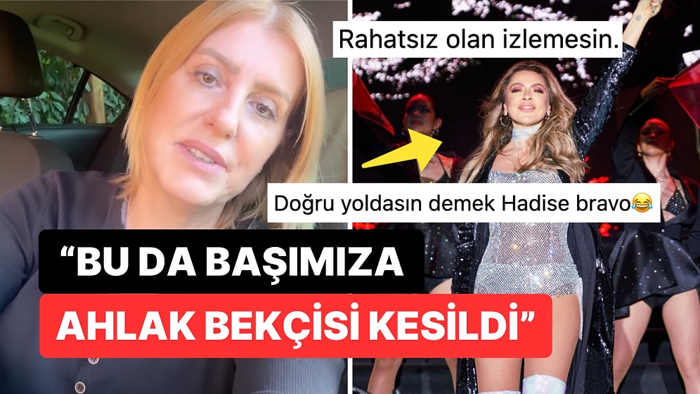 Sevda Türküsev Mayoyla 10. Yıl Marşı'nı Okuyan Hadise'ye Ahkam Kesmek İsterken Tepkilerin Odağı Oldu!