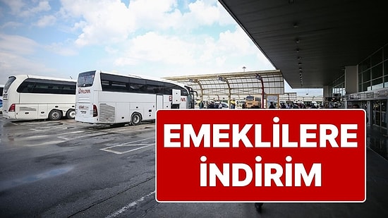 Şehirlerarası Otobüslerde Emeklilere Yüzde 20 İndirim