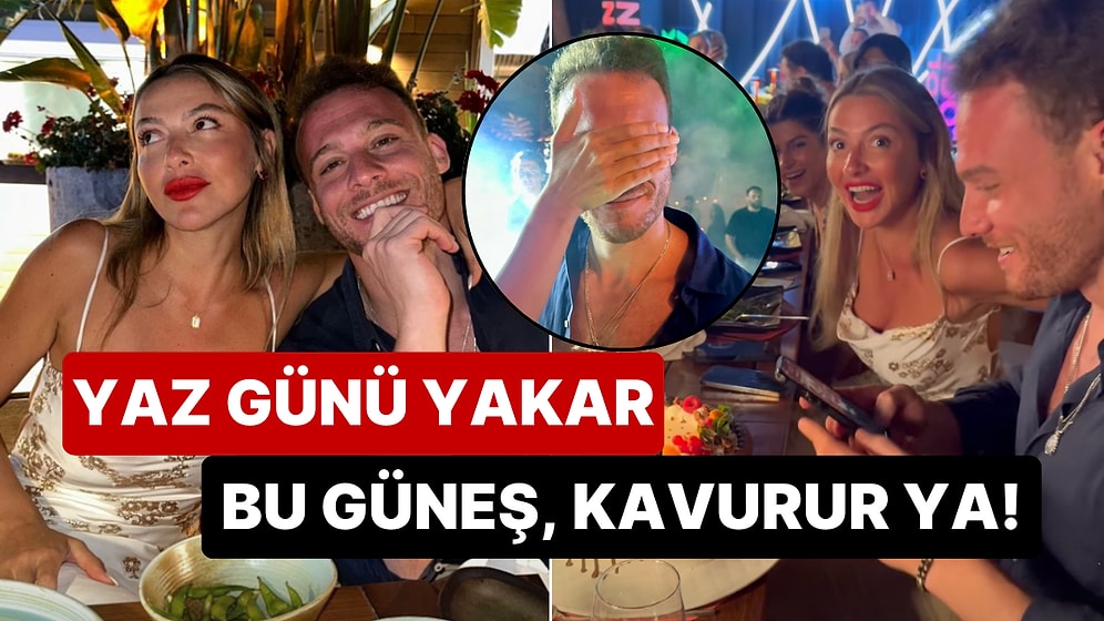 Doğum Günü Partisinde Buluşan Hadise ve Kerem Bürsin'in Yan Yana Pozunu Görenler İkiliyi Yakıştırmadan Edemedi