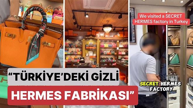Bir Turistin Türkiye'de Sahte Hermes Çanta Üretimi Yapan Bir Mağazaya Yaptığı Ziyaret Yabancı Basına Konu Oldu