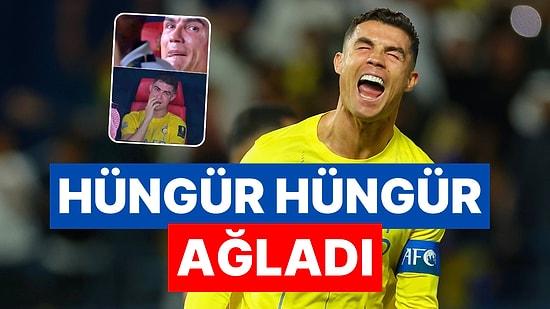 Kazanma Hırsı Hiç Bitmiyor! Cristiano Ronaldo Kupayı Jorge Jesus'a Kaptırdıktan Sonra Gözyaşlarına Boğuldu