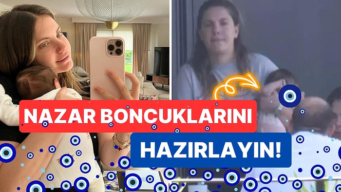 Eda Ece ve Buğrahan Tuncer Çiftinin Minik Kızları Mina İpek İlk Kez Görüntülendi!