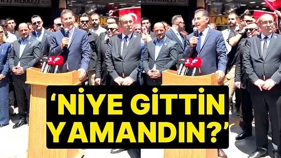 Cumhurbaşkanı Erdoğan'ı Şikayet Eden Sinan Oğan, Vatandaşın Sorusu Karşısında Afalladı: 'Niye Yamandın Ona?'