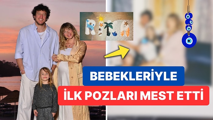 Cinsiyetini Doğumda Öğrenmişti: İkinci Kez Anne Olan Müge Boz Oğlu Rika ile İlk Karelerini Paylaştı