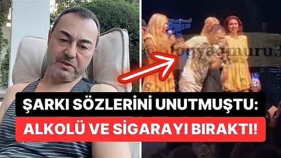 Tatsız Harbiye Konserinden Sonra Yeni Sayfa Açan Serdar Ortaç İçkiyi ve Sigarayı Bıraktığı Açıkladı!