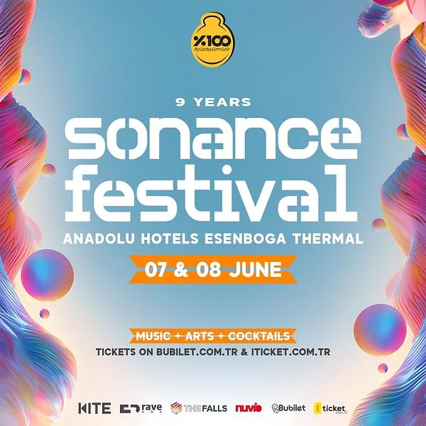Ankara'ya yazın gelişini müjdeleyen Sonance Festival, 7-8 Haziran tarihlerinde unutulmaz anlar yaşatmak için hazır!