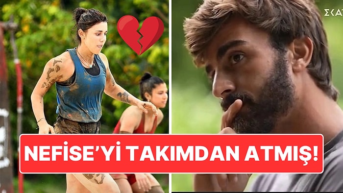 Survivor'da Aşkını İtiraf Eden Nefise, Yunan Yarışmacı Fanis Tarafından Yarı Yolda Bırakıldı!